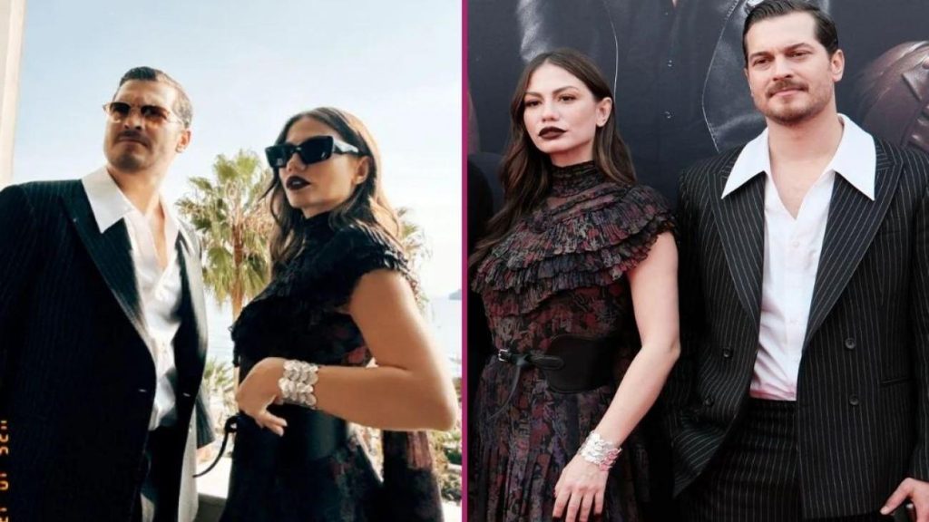 MIPCOM 2025’te Çağatay Ulusoy ve Demet Özdemir’den Kırmızı Halı Zarafeti: Ralph Lauren Abiye Analizi