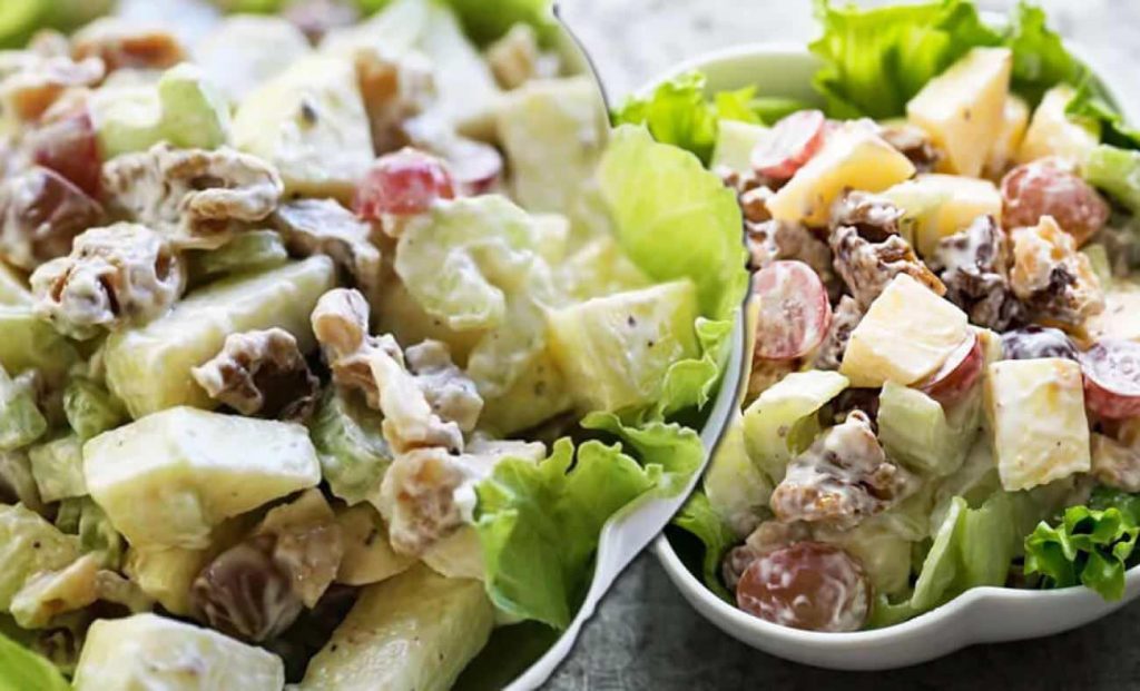 New York: Tarihi Waldorf Salatası Tarifi: Elma, Ceviz ve Üzüm Dokunuşuyla Klasik Lezzet
