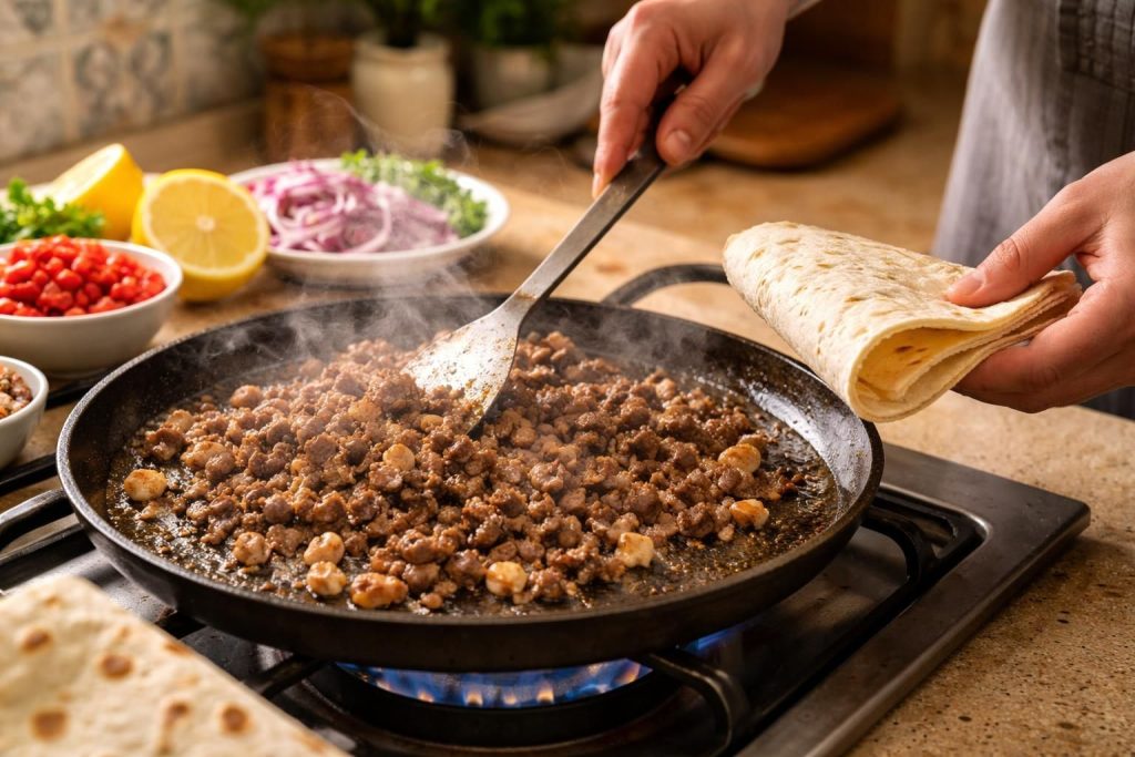 Otantik Mersin Tantuni Tarifi: Evde Restoran Lezzetinde Dürüm Nasıl Yapılır?
