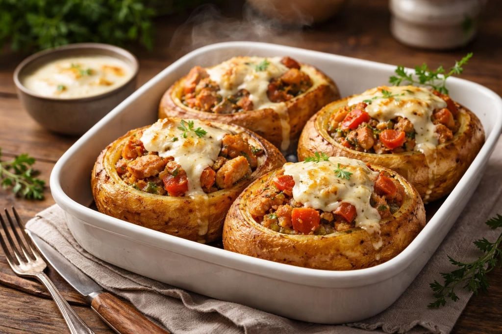 Patates Çanağında Tavuk Sote Tarifi: Kremalı ve Şık Bir Ana Yemek Nasıl Yapılır?