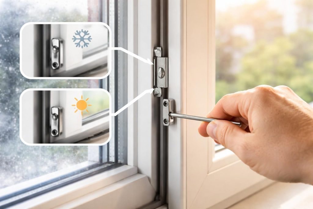 PVC Pencere Yaz-Kış Ayarı Nasıl Yapılır? Evinizin Isısını Korumanın Pratik Yolları