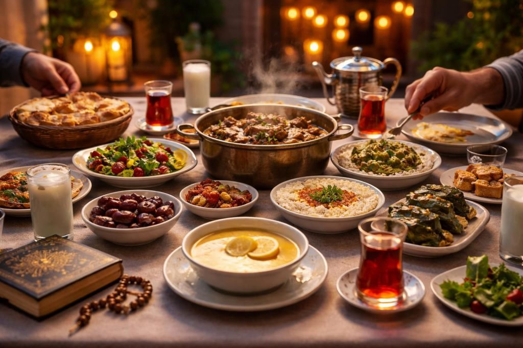 Ramazan İftar Sofraları İçin Eksiksiz Menü Rehberi: Başlangıçtan Tatlıya En Lezzetli Tarifler