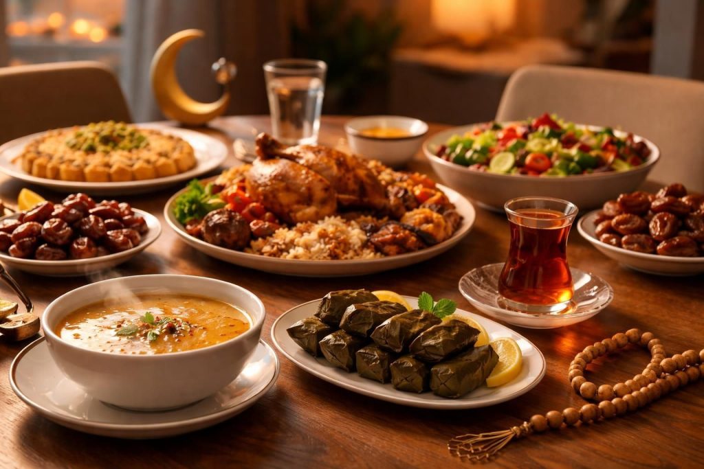 Ramazan Sofraları İçin Başlangıçtan Tatlıya Kapsamlı İftar Menüsü Rehberi