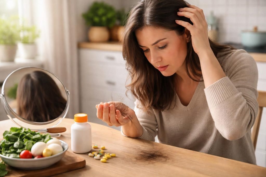Saç Dökülmesine Neden Olan Eksik Vitaminler ve Mineraller: Sağlıklı Saçlar İçin Bilmeniz Gerekenler