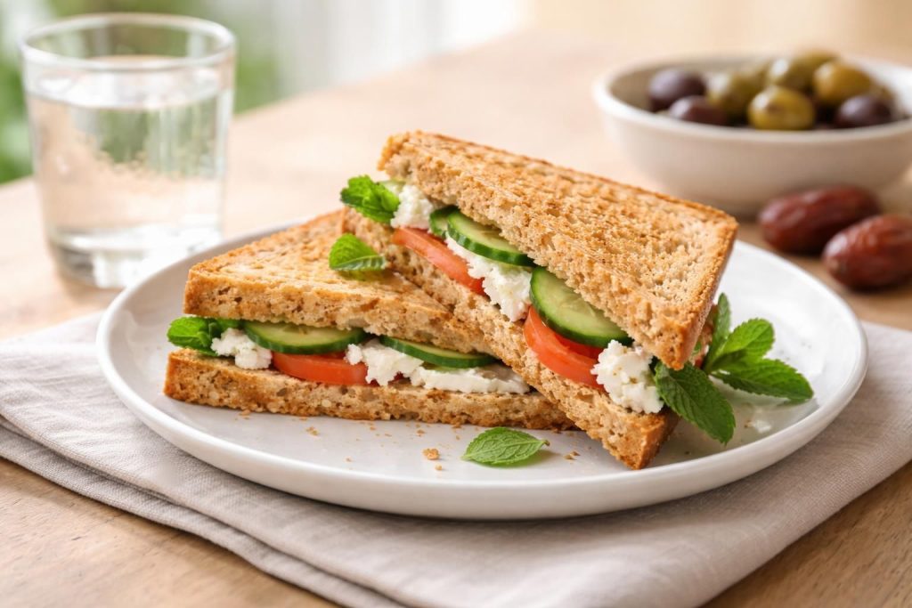 Sahur Sofralarının Vazgeçilmezi: Beyaz Peynirli Tam Buğday Tost Tarifi ve Besin Değerleri