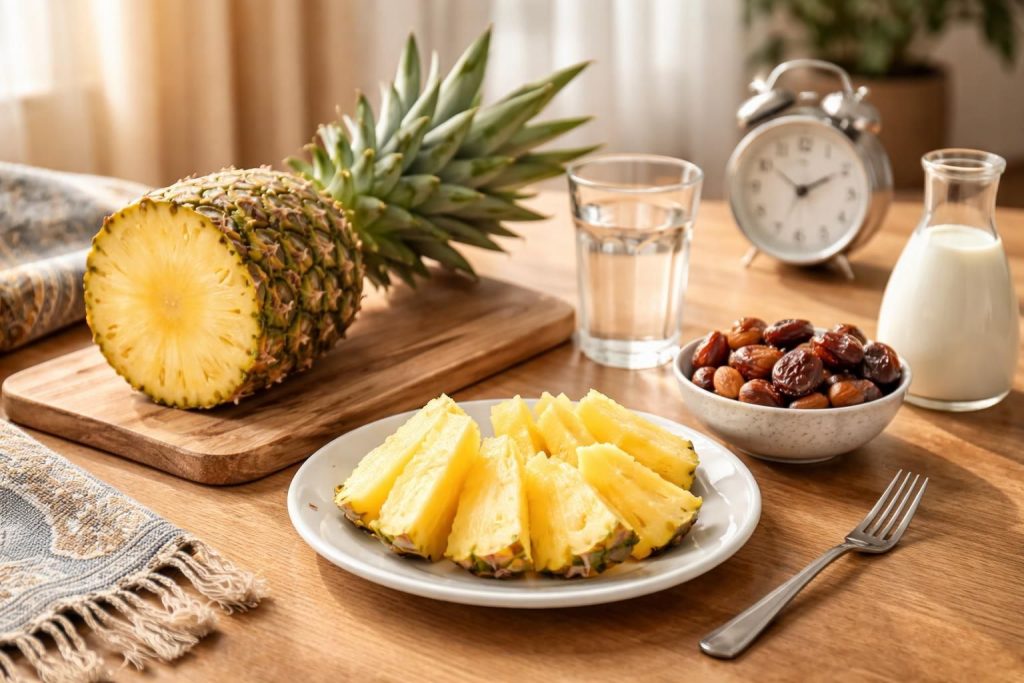 Sahurda Ananas Tüketmenin Faydaları: Sindirimden Bağışıklığa Kapsamlı Bilgiler