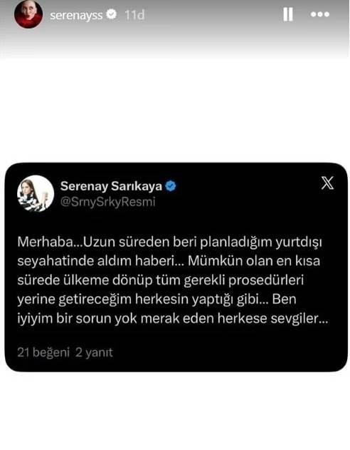 Serenay Sarıkaya'dan Uyuşturucu Operasyonu Açıklaması: Mabel Matiz ve Ünlülerin Gözaltına Alındığı Detaylar
