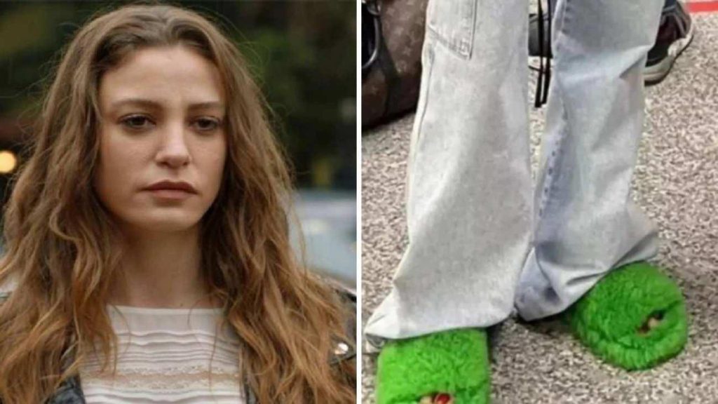 Serenay Sarıkaya’nın 50 Bin Liralık Yeşil Terlikleri Sosyal Medyayı Salladı: Günlük Şıklığı Nasıl Yükseltti?