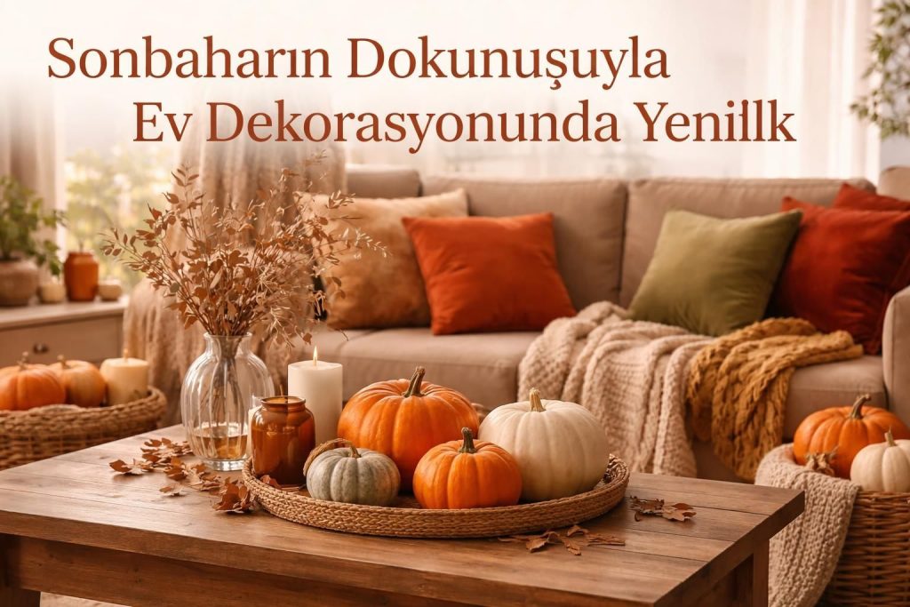 Sonbahar Dekorasyonunda Bal Kabağı ve Mumlarla Sıcak Bir Atmosfer Yaratma Rehberi