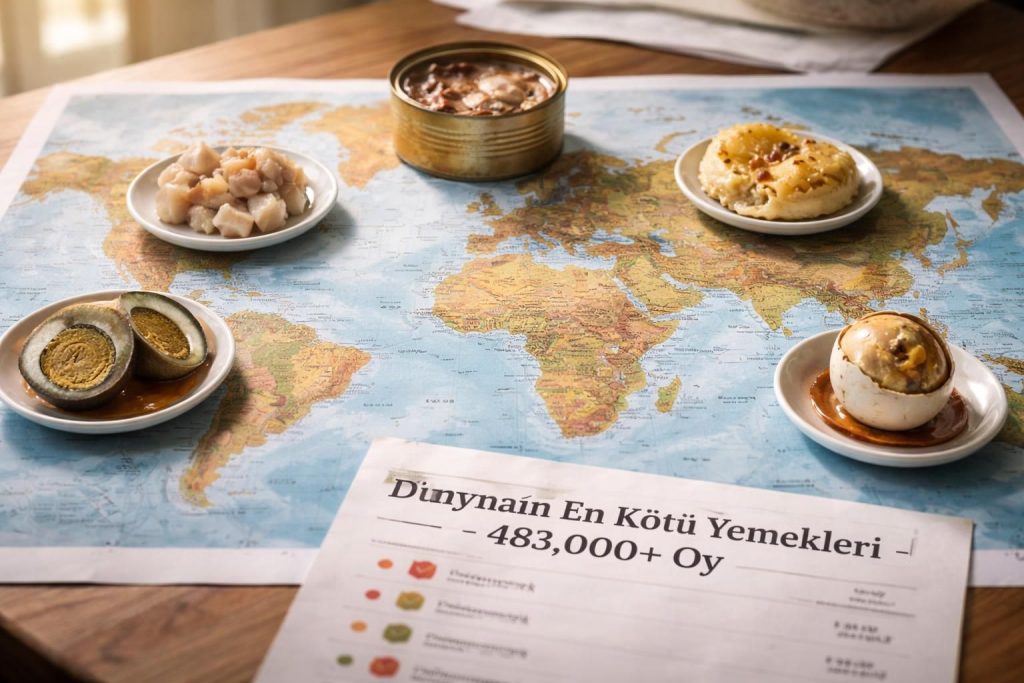 TasteAtlas’tan Gündem: Dünyanın En Kötü Yemekleri Listesi ve Küresel Mutfaklarda Lezzet Algısı