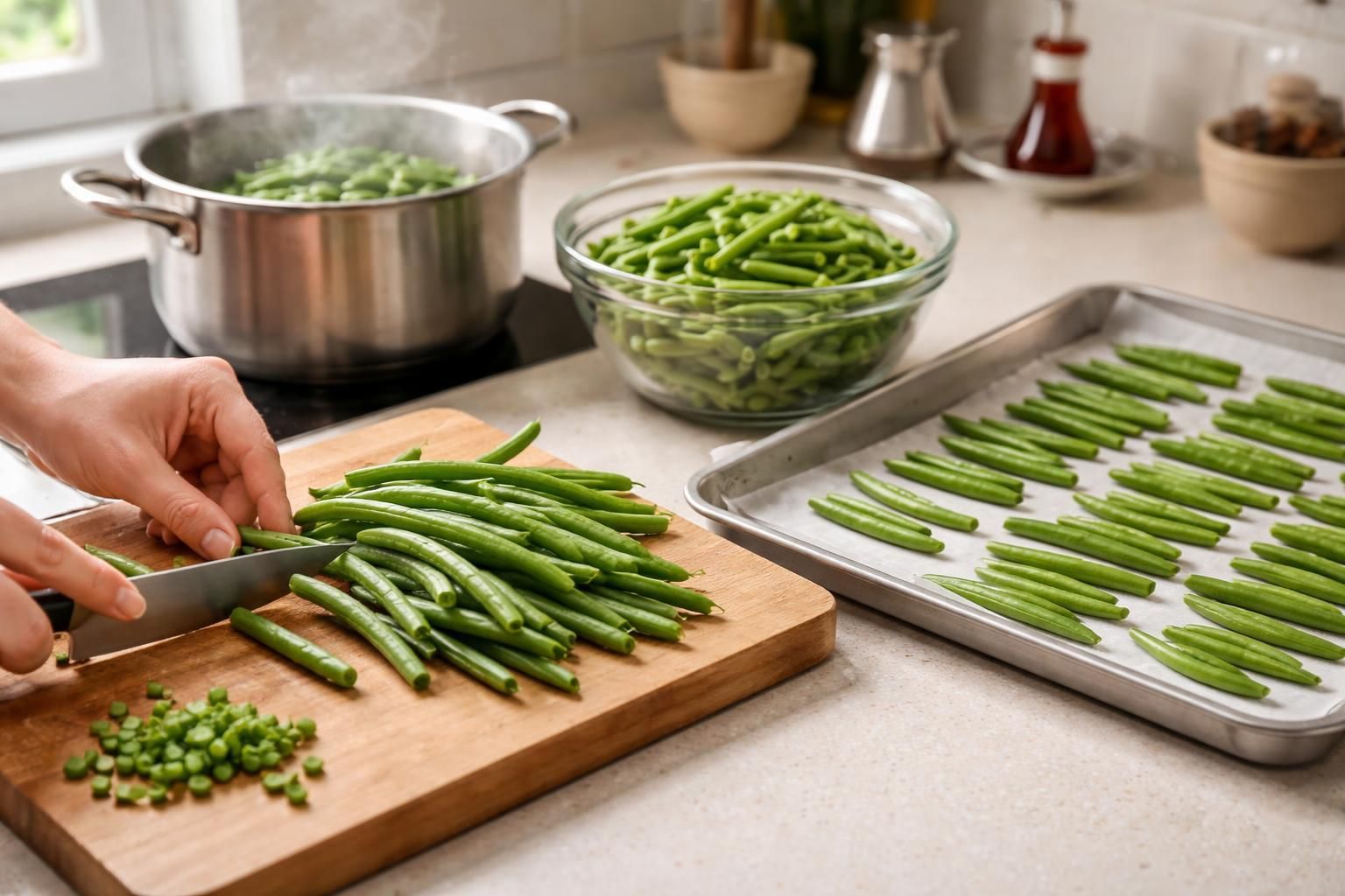 Taze Fasulyeyi Derin Dondurucuda Nasıl Saklanır? En Pratik ve Uzun Ömürlü Yöntemler