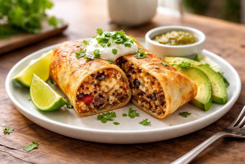 Tex-Mex Lezzeti Chimichanga Tarifi: Baharatlı Tavuklu Çıtır Burrito Nasıl Yapılır?