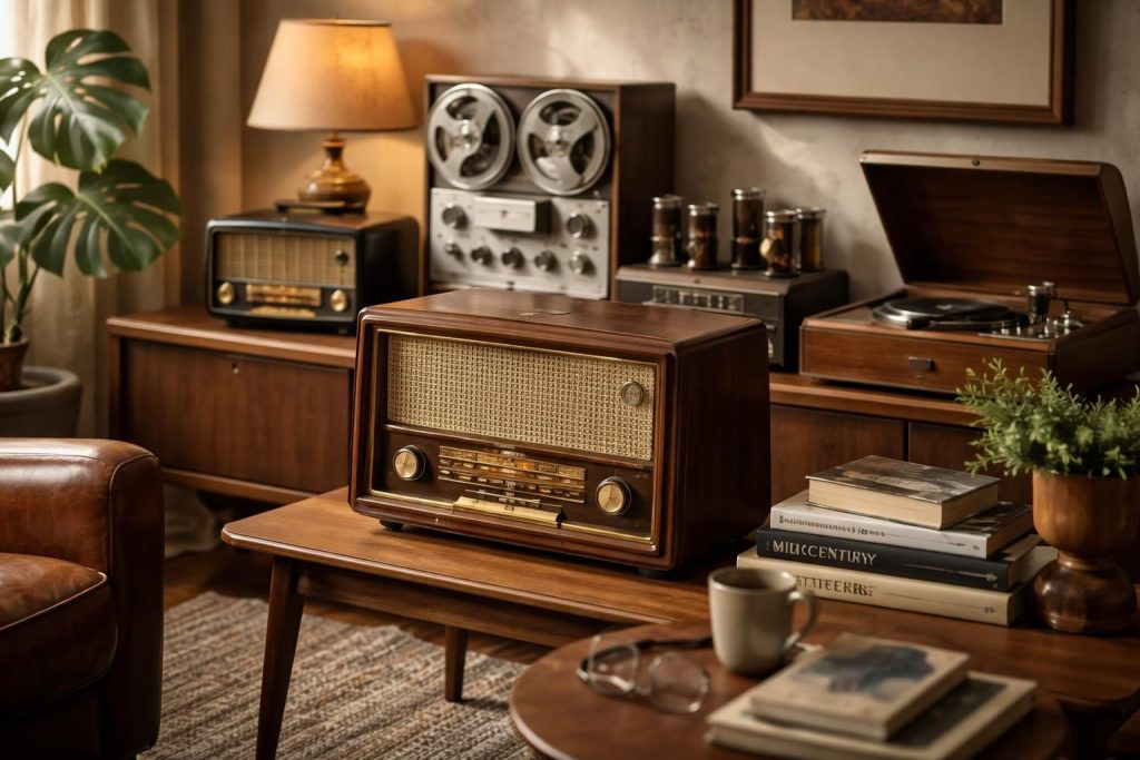 Unutulmuş Radyolardan Yükselen Moda: Antika Elektroniklerle Ev Dekorasyonunda Nostalji Trendi