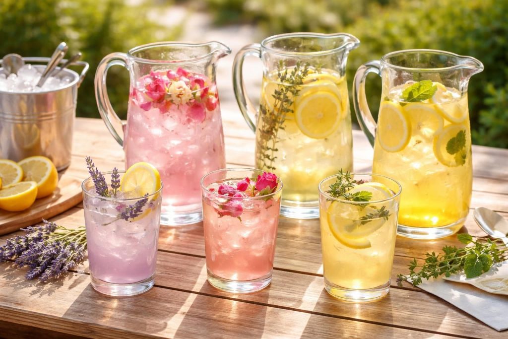 Yaz Sıcağına Buz Gibi 4 Farklı Ev Yapımı Limonata Tarifi