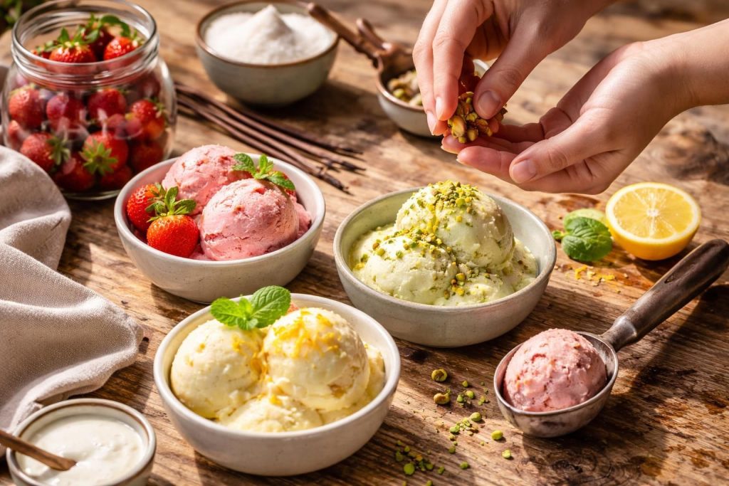Yaz Sıcağını Unutturacak 5 Farklı Lezzette Ev Yapımı Dondurma ve Sorbe Tarifleri