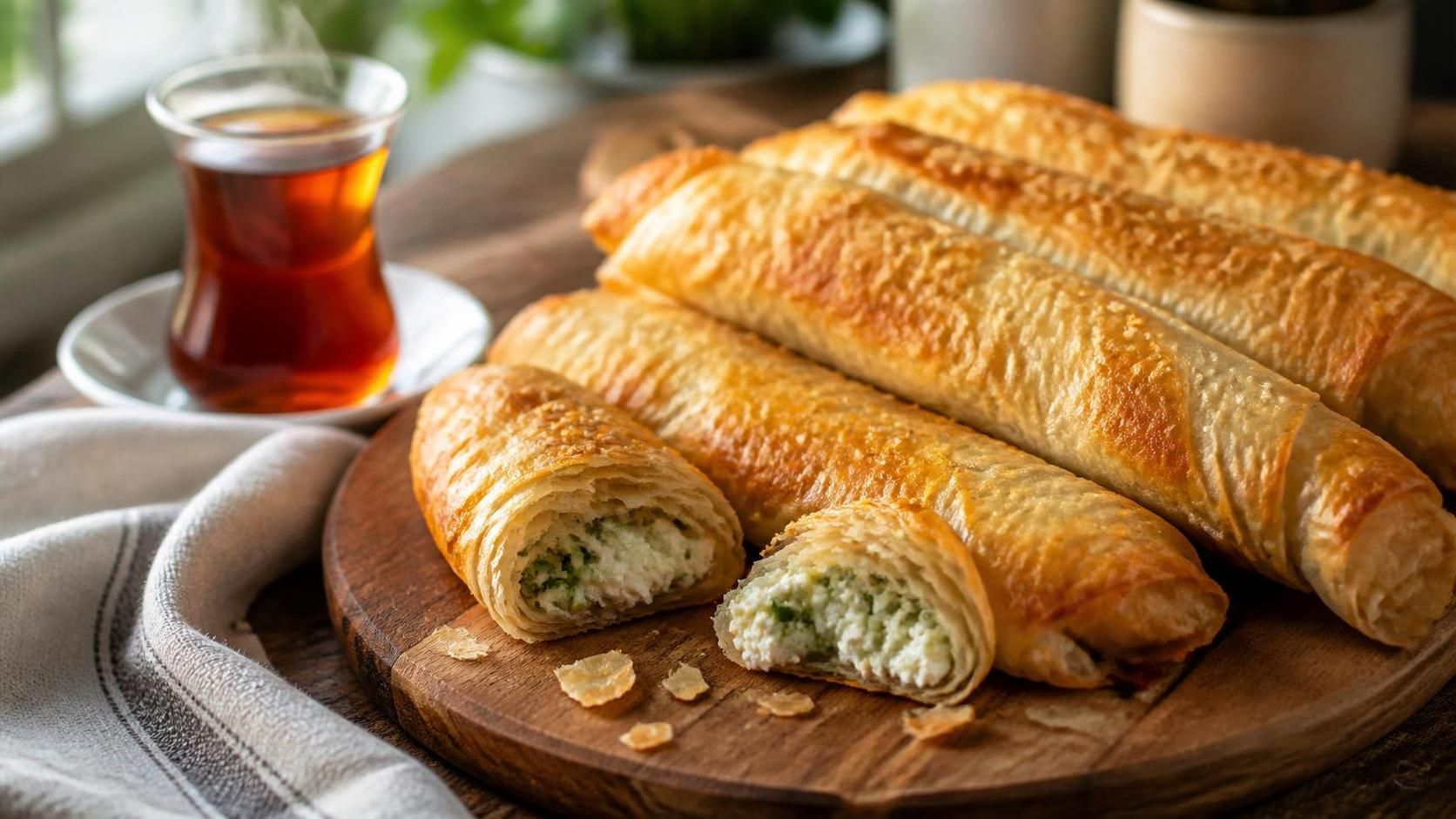 Baklava Yufkasından Yapılan Çıtır Kol Böreği Tarifi | En Pratik ve Lezzetli Anadolu Klasiği