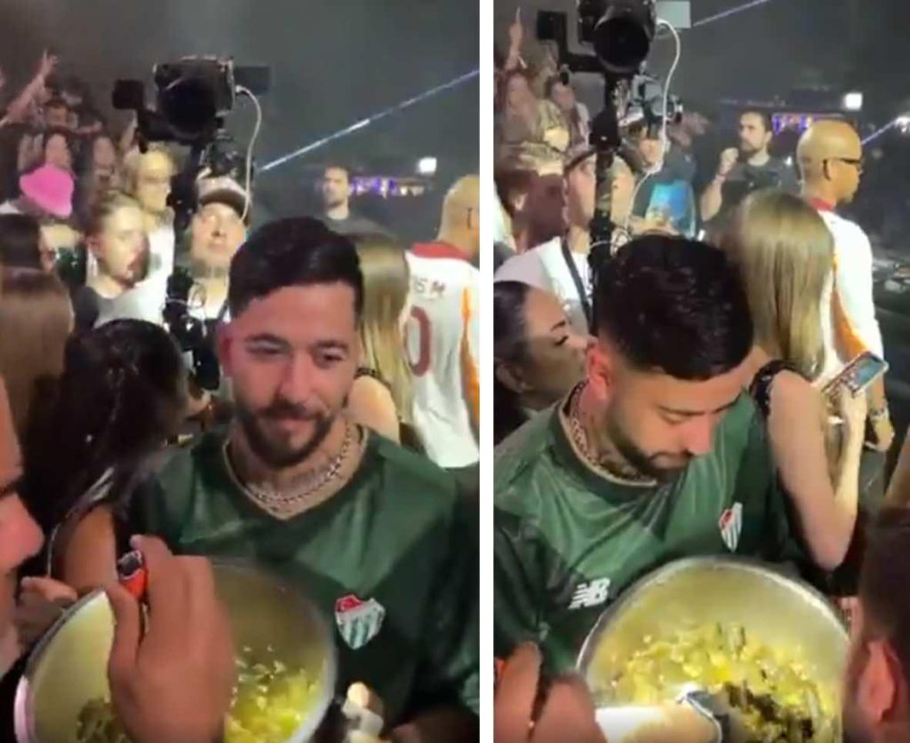 DJ Mahmut Orhan'dan Konser Alanına Sarma İkramı: İstanbul ve Memleketinde Gündem Oldu