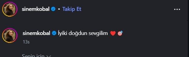 Eşi Sinem Kobal: Sinem Kobal, Kenan İmirzalıoğlu'nun Doğum Gününü Romantik Bir Paylaşımla