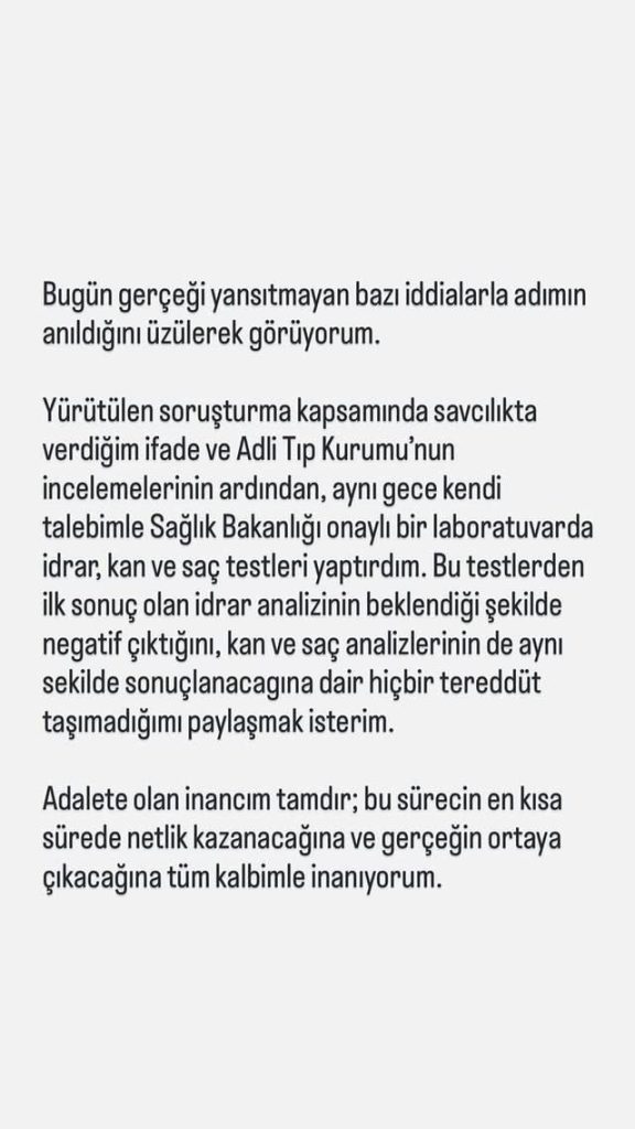 Kenan Doğulu'dan Uyuşturucu Test Sonuçlarına İlişkin Açıklama: İddiaları Yalanladı