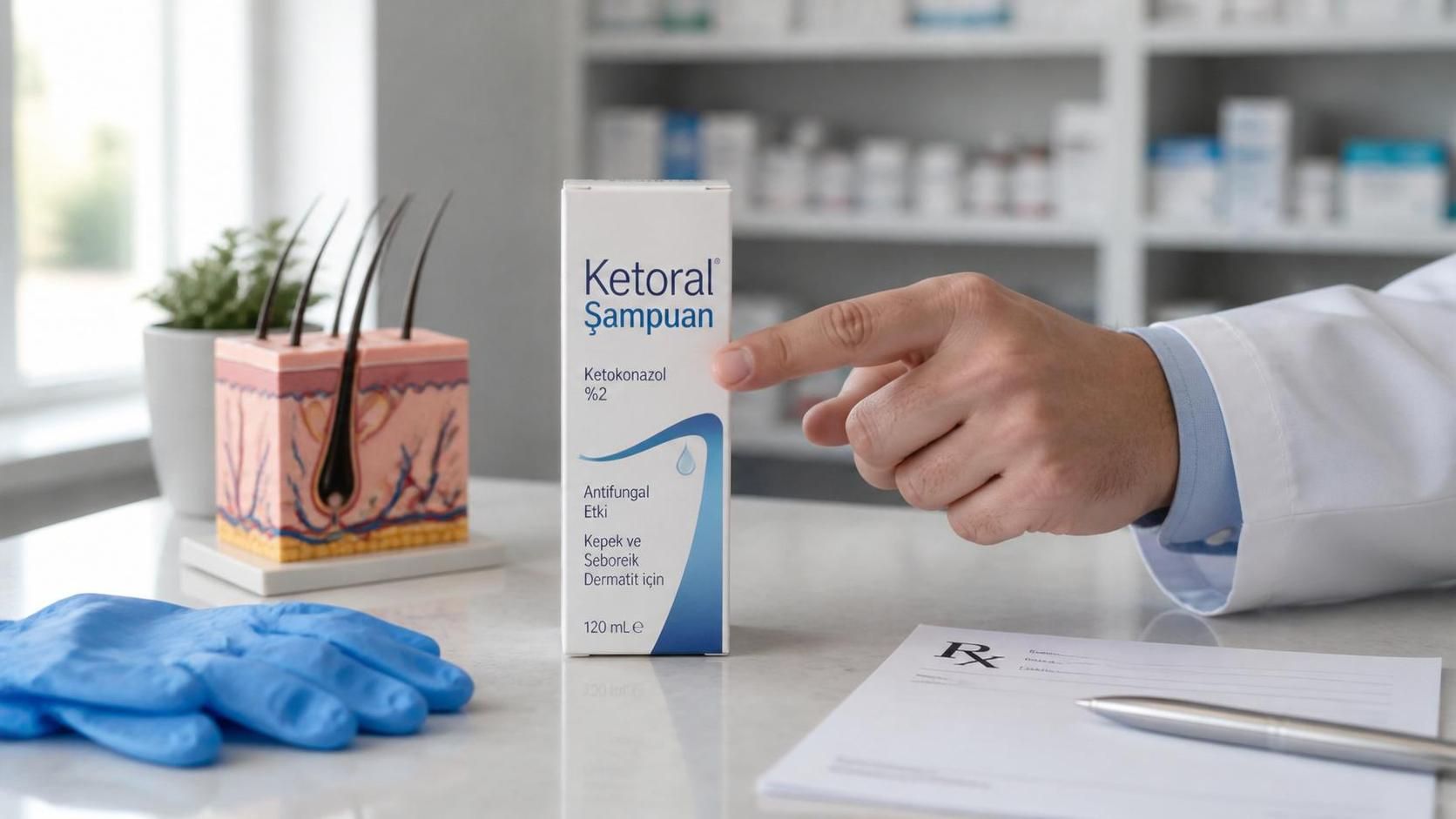Ketoral Şampuan Nedir? Saç Derisi Mantar Enfeksiyonları ve Kepek Tedavisinde Kullanım Rehberi