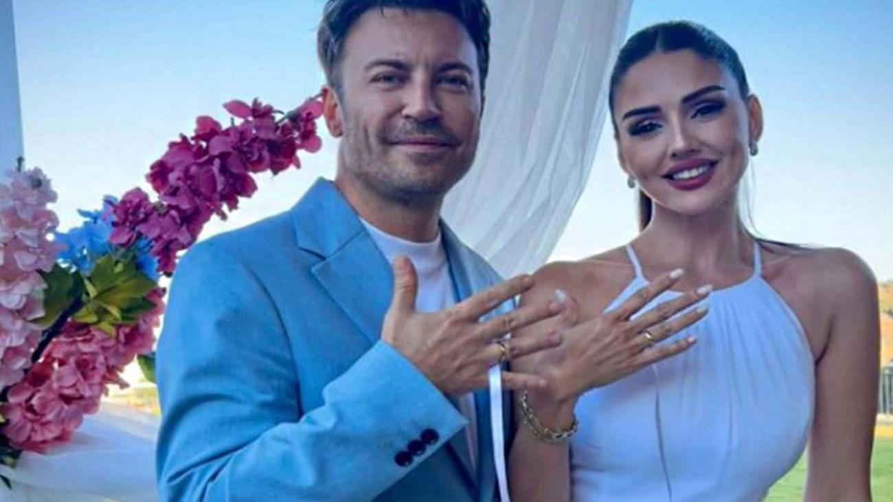 Tolga Güleç ve Spiker Öykü Cengiz, Bodrum’da Nişanlandıktan Sonra Nikah Masasında Birleşti