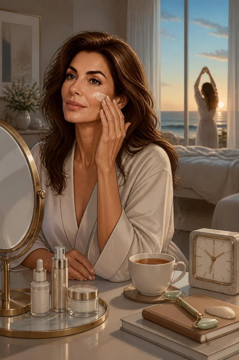 Cindy Crawford, Sabah Rutiniyle Şaşırttı: 06.00’dan Başlayan 2,5 Saatlik Bakım Ve Egzersiz Planı