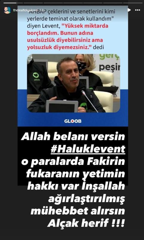 Tolga Karel, Haluk Levent'e Sert Tepki Gösterdi: Haluk Levent Ve Akın Gürlek Paylaşımı Gündem Oldu